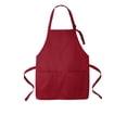 thumbnail image 2 of Port Authority Men's Medium-Length Two-Pocket Bib Apron, 2 of 2