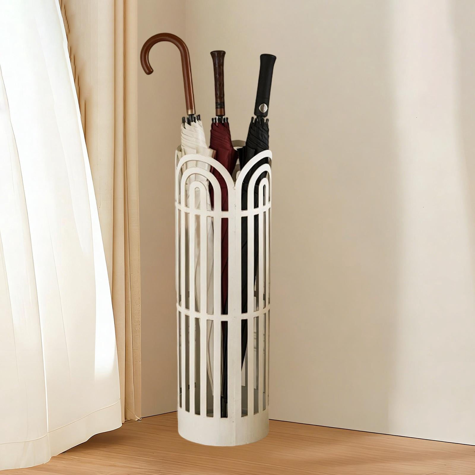 Axioma Umbrella Holder Umbrella Stand Sturdy White Gifts Convenient Hollow Multipurpose