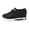 Black, variant on Elegant On Casual Shoe for Stylish Upper Everyday Comfort Fashion Flat Women's Breathable Walking Sneakers Lightweight Non- Outdoor