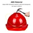 thumbnail image 4 of Casco de seguridad ABS engrosado, casco transpirable a prueba de golpes con salidas de air Abanopi Casco de seguridad, 4 of 7