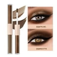 thumbnail image 1 of Glitter Eyeshadow Double Head Liquid Eyeshadow And Glitter Eyeshadow Smooth Lasting Liquid Can Blend Eyeshadow Metal Glitter Eye Makeu（5Ml）, Makeup Eye Shadow, 1 of 9