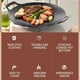 thumbnail image 5 of Plancha Circular para Asar Camarones, Lisa, Antiadherente, para Exteriores, Picnic, Portátil, Barbacoa, Casete Universal, 5 of 7