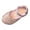 Pink, variant on Otqutp Children Solid Color Shoes Fashion Spring Summer Dance Shoes Girls Dress Show Princess Shoes Round Toe Pearl Rhinestone Sequins