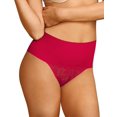thumbnail image 1 of Maidenform Womens Shaping Thong with Cool Comfort, XL, Scarlet Berry, 1 of 1