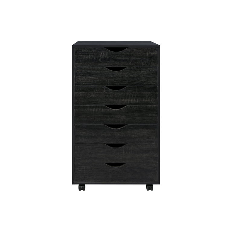 Makeup Storage Cabinet by Naomi Home-Color:Black,Size:9 Drawer, Size: 9 Drawer/Black
