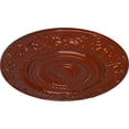 thumbnail image 3 of Ekena Millwork 20 7/8"OD x 1 1/4"P Biddix Ceiling Medallion (Fits Canopies up to 7 1/2"), Hand-Painted Firebrick, 3 of 7