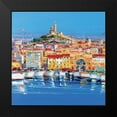 thumbnail image 2 of Corbiere 15x15 Black Modern Framed Museum Art Print Titled - Notre Dame de la Garde, 2 of 5