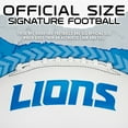 thumbnail image 4 of Franklin Sports NFL Detroit Lions Autograph Football - Official Size White Panel Souvenir Football for Autographs + Signatures - NFL Team Fan Shop Memorabilia Football for Display, 4 of 14