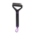 thumbnail image 3 of FEOLGEHLY Pet Dematting Comb for Dogs Cats - Undercoat Rake Deshedding Brush with Stainless Steel Rounded Tips, Non-Slip Handle, Gentle Grooming Tool for Long Short Hair Breeds (Black), 3 of 7