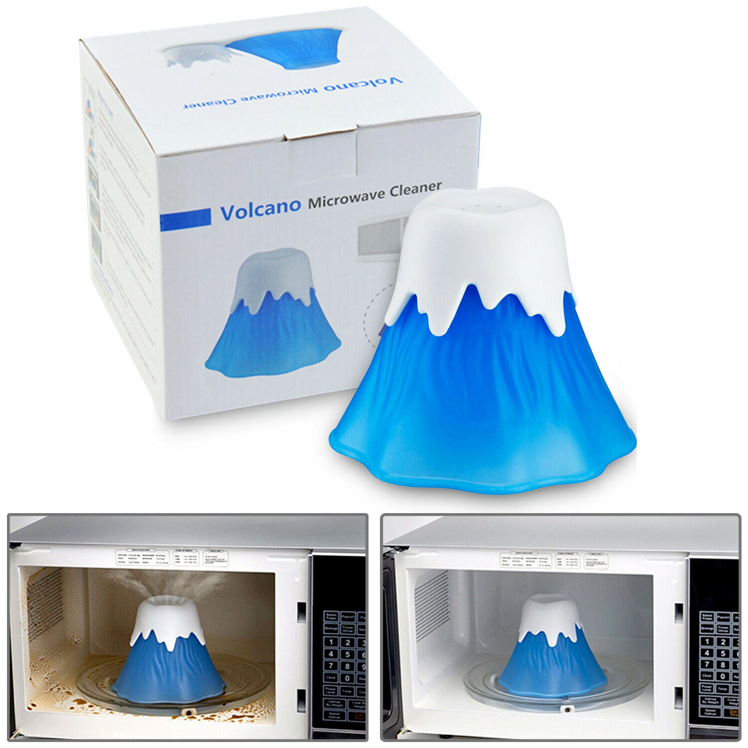 VOLCANO MICROWAVE STEAM CLEANER