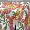thumbnail image 4 of Floral Dog Crate Cover, Vintage Flowers on a Plain Background, Easy to Use Pet Kennel Cover Small Dogs Puppies Kittens, 7 Sizes, Pale Blue Multicolor, by Ambesonne, 4 of 6
