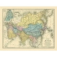 thumbnail image 2 of Mitchell 24x20 Gold Ornate Wood Framed with Double Matting Museum Art Print Titled - Asia - Mitchell 1869, 2 of 4