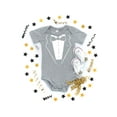 thumbnail image 4 of Tstars Boys Unisex Halloween Party Shirt Tuxedo with Bow Tie Baby Tux Trick or Treat Shirt for Boy Outfit Baby Bodysuit, 4 of 5