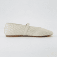 thumbnail image 4 of Cushionaire Women's Bistro Woven Mary Jane Flat +Memory Foam, Wide Widths Available, 4 of 6