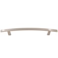 thumbnail image 2 of Douglas Cabinet Pull, 160 Millimeters, Satin Nickel by Stone Harbor Hardware, 2 of 2