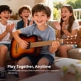 thumbnail image 6 of Fender California Standard Redondo Mini 3/4-Size Kids Acoustic Guitar - Sunburst w/ Gig Bag, 6 of 9