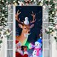 thumbnail image 4 of Yhmxh Tapiz para puerta de Navidad, 4 of 6