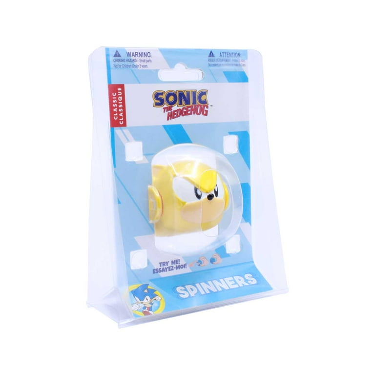 Sonic Metallic Super Sonic Spinner, Action Figure, Children Ages 4