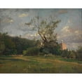 thumbnail image 3 of Eduard Zetsche 18x15 Black Modern Framed Museum Art Print Titled - Praterpartie (1879), 3 of 5