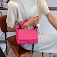 thumbnail image 1 of Bolso cruzado de hombro de Color contrastante para mujer Mini bandolera Ehuebsd de cuero PU portátil para viaje bolso de mano para teléfono, 1 of 9
