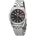 thumbnail image 1 of Seiko Reloj Automático 5 para Hombre SNK375J1 con Esfera Negra y Acero Inoxidable, 1 of 2