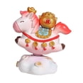 thumbnail image 2 of Figuras de caballo miniatura para decoración de mesa de Año Nuevo 2026 rosa, 2 of 9
