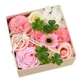 thumbnail image 1 of Clearance! Scented Oil Roses Flowers Soap Gift Box Set ForMother's Day, 1 of 9
