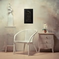 thumbnail image 4 of Greene, Taylor 11x18 Black Modern Framed Museum Art Print Titled - FAMILY RULES SCRIPTURES, 4 of 5