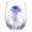 A, variant on Artisanal Blue Ringed Octopus Glassware, Octopus Glass Cup with 3D Ocean Animal Design, Stemless Wine Glass for Drinks, Unique Glassware Collection for Kitchen Home Bar Coastal Decor