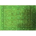 thumbnail image 1 of Ahgly Company Indoor Rectangle Oriental Green Industrial Area Rugs, 5' x 8', 1 of 4