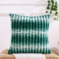 thumbnail image 1 of Funda de almohada cuadrada de 50 cm | Funda de cojín decorativa de poliéster para sofá y dormitorio | Colores: azul, rosa, gris, caqui y verde, 1 of 5