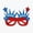 F, variant on 4th of July Decorations Party Eyewear, Patriotic Decorations, Independence Day Glitter Sunglasses, Lightweight Durable Festive Accessory for Outdoor Parade Family Gathering Photo Booth Celebration