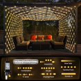 Enhon Gazebo Net Lights YPF5 Outdoor, 10 x 10 Mesh Lights with 320 LEDs