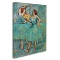 thumbnail image 2 of Trademark Fine Art 'Two Dancers' Canvas Art by Degas, 2 of 3