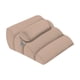 thumbnail image 5 of Almohada de cuña para dormir, almohada de apoyo para la espalda y las piernas, cojín ergonómico, almohada boca abajo para el hogar, la sala de estar, Beige, 5 of 8