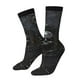 thumbnail image 1 of Balery Ornate Dark Skull Book Calcetas Largas con Estampado para Hombre y Mujer – Suaves y Transpirables, Talla Única (US 5-11), 1 of 6