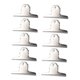 thumbnail image 5 of unbranded 10Ud Clips Para Bolsas De Alimentos En Acero Premium Sello Hermético Plateado, 5 of 8