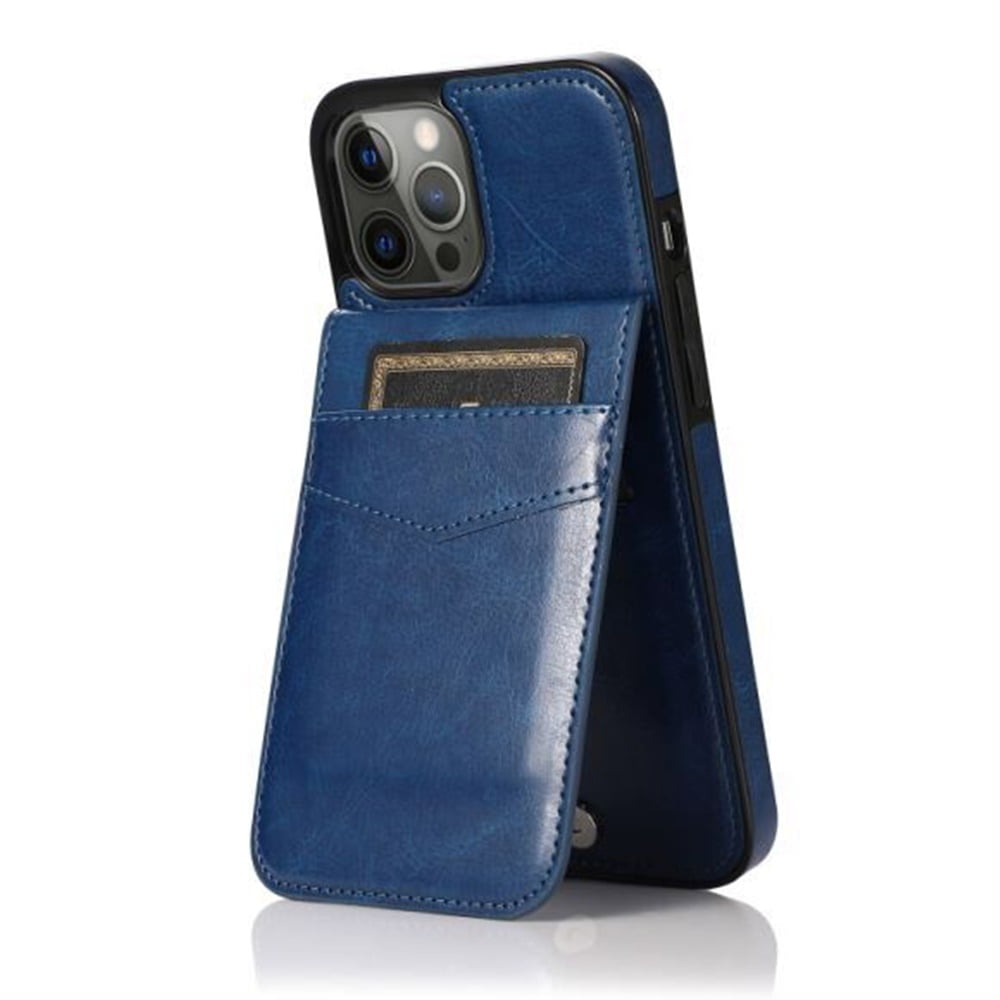 iPhone 7 Wallet Case [LRG] Magnetic - Classic Tan (Also Fits iPhone 6/6S  and iPhone 8)