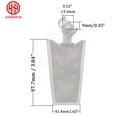 thumbnail image 3 of 4pcs - Fuel Pump Strainer, For Yamaha Grizzly 550 700 Viking 700; Fuel Pump Filter 821-0443, 3 of 3