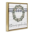 thumbnail image 3 of Stupell Industries Farmhouse Gold Floating Frame Canvas Art, 25 x 25, by Kim Allen, 3 of 8