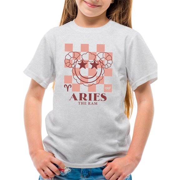 Aries Ram Emblem - Zodiac Art Design Youth's T-shirt