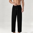 thumbnail image 7 of Luvrsol Sweatpants for Men Big & Tall Drying Ice Silk Quick Dry Relaxed Athletic Pants for Running Hiking Training S-4XL, 7 of 7