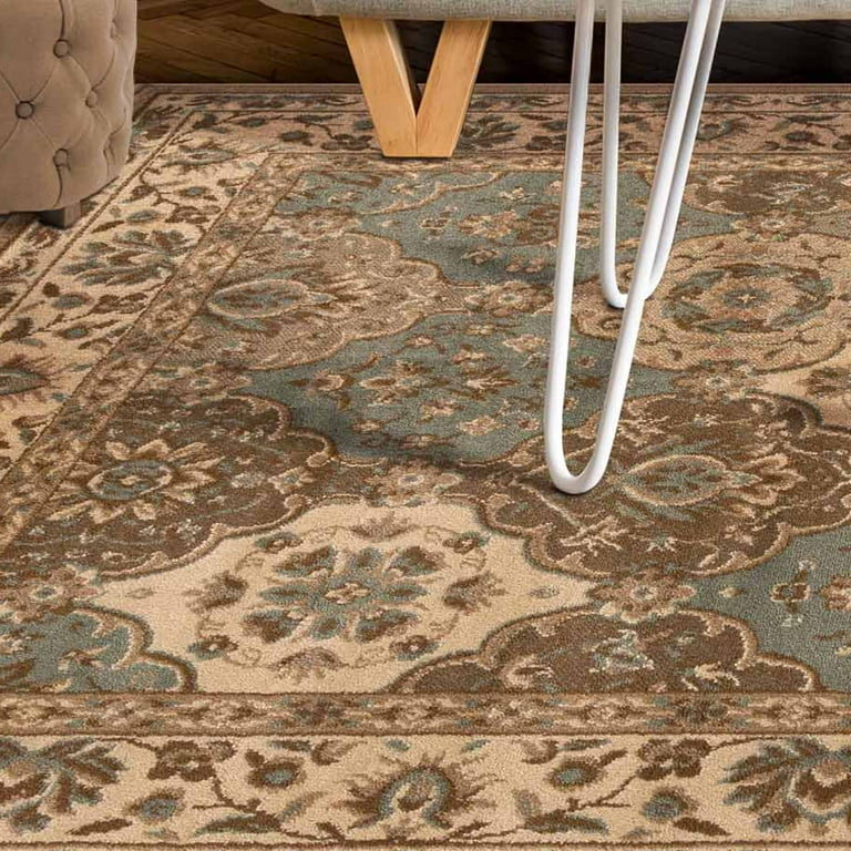 Superior Lille Traditional Floral Indoor Area Rug, 8x10 ft