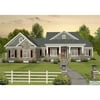 The House Designers: THD-1169 Builder-Ready Blueprints to Build a Southern Country House Plan with Basement Foundation (5 Printed Sets)