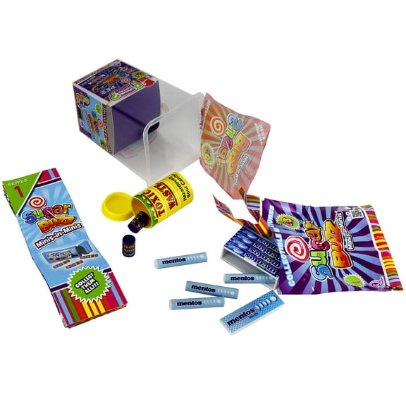 World's Smallest Minis-in-Minis Sugar Buzz Mystery Pack (2 Random Figures!) for Children 8 