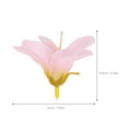 thumbnail image 2 of 30 cabezas de flores artificiales de lirio, lirios falsos de tacto real, arreglo de flores artificiales para bodas, fiestas, jarrones, mesas, decoración interior y exterior., 2 of 7