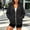 Black, variant on WQNVRNR Womens Zip Up Hoodie Sweatshirt Long Sleeve Fall Oversized Casual Hooded Jacket with Pockets White M