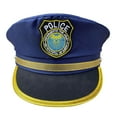 thumbnail image 1 of Gorro de policía para niños,Sombrero de policía para niños,sombrero de accesorios para fiestas de juegos de rol,Novedad accesorio de disfraz de oficial de policía gorra para niños,Disfraz, 1 of 8