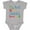 AC-Heather Grey, variant on My Aunt in Texas Loves Me Boys or Girls Baby Bodysuit