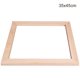 thumbnail image 1 of Cuadros de pared Marco de pintura artística Barras interiores de madera Marco de lienzo artístico para bricolaje, 35x45cm Scienceny LF0074-21B, 1 of 6